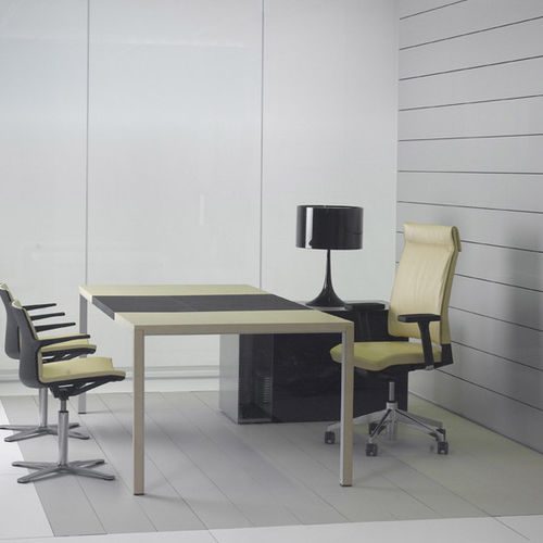 Poltrona direzionale contemporaneo - SLAT 16  - Dynamobel - in tessuto / in metallo / con poggiatesta