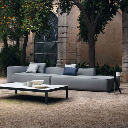 Divano modulare - PLUMP - expormim - contemporaneo / da esterno / in tessuto