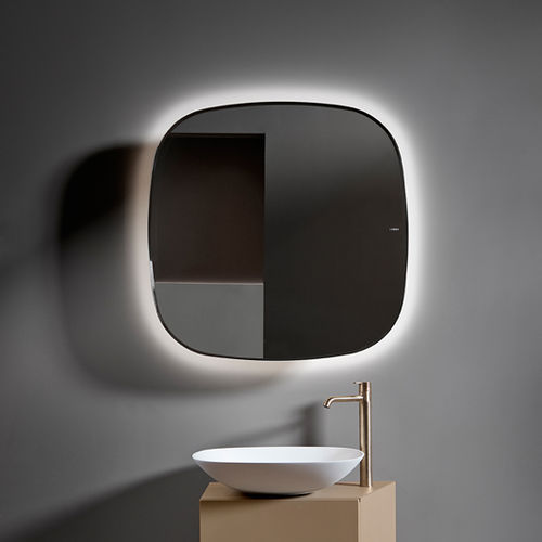 Specchio da bagno a muro - FM700B - Inbani - contemporaneo / luminoso
