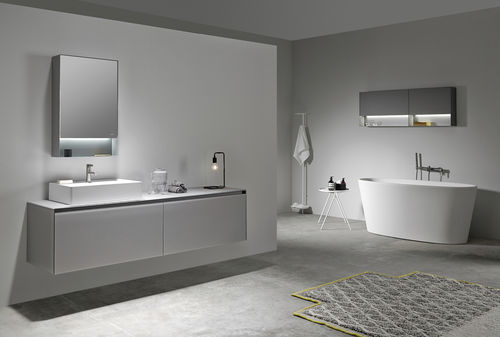 Bagno contemporaneo - STRATO - Inbani - in ceramica