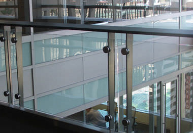 Corrimano in vetro - SIMO RAIL - TUTTLE RAILING - in acciaio inossidabile