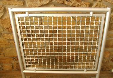 Ringhiera in acciaio inossidabile - CLIP RAIL - TUTTLE RAILING - in alluminio / in rete metallica / da interno