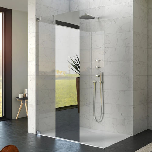 Parete doccia pivotante - Kinequartz équerres Solo - Kinedo - rettangolare / d'angolo / in vetro Securit®