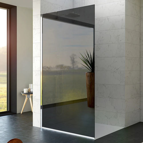 Parete doccia pivotante - Kinequartz profilé Solo - Kinedo - rettangolare / a nicchia / in vetro Securit®
