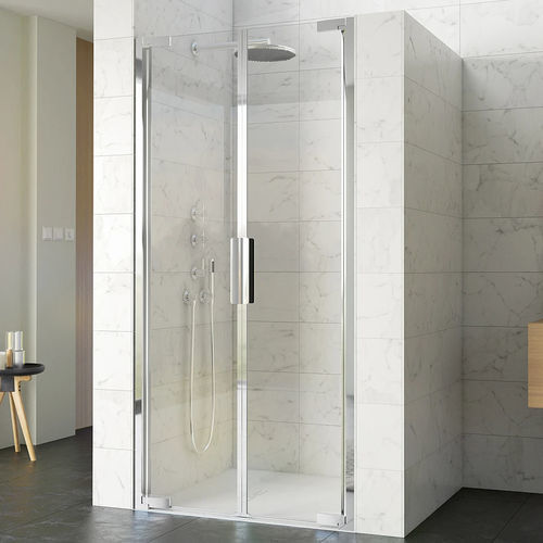 Parete doccia pivotante - Kinequartz profilé 2P - Kinedo - rettangolare / a nicchia / in vetro Securit®
