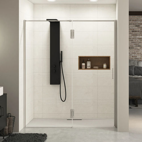 Parete doccia pivotante - Ekinox P - Kinedo - rettangolare / a nicchia / in vetro Securit®