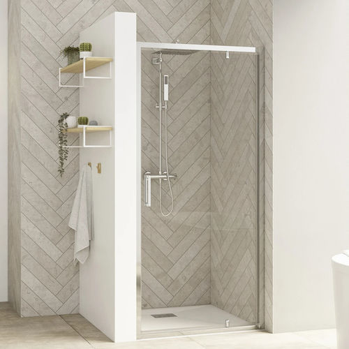 Parete doccia reversibile - Smart Design P - Kinedo - pivotante / rettangolare / a nicchia