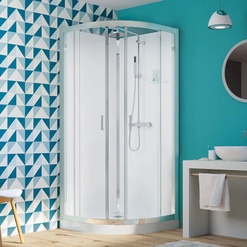 Box doccia in vetro - Eden R80 et R90 - Kinedo - con porta pivotante / quadrato / termostatico