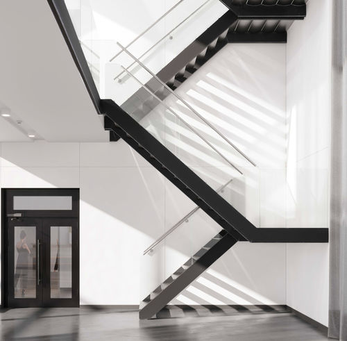 Scala dritta - NEXTGEN&trade; - EeStairs - a L / a U / con gradini in metallo
