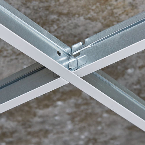 Struttura per soffitto in metallo - T15 CLICK 2790 - ROCKFON - ad isola / per ufficio / da interno