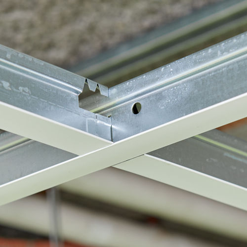 Struttura per soffitto in metallo - T24 HOOK 850 - ROCKFON - ad isola / per ufficio / da interno