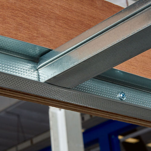 Struttura per soffitto in metallo - SPANFAST™ - ROCKFON - ad isola / per ingresso / da interno