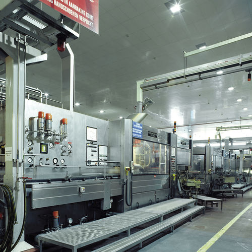 Pannello acustico per controsoffitto - INDUSTRIAL OPAL - ROCKFON - in lana di roccia / rettangolare / opaco