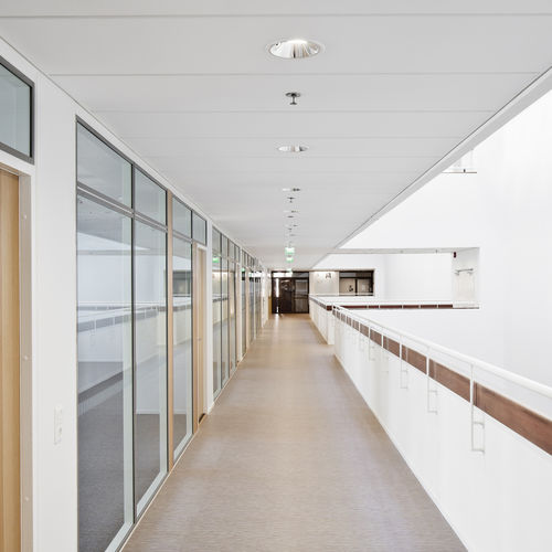 Struttura per soffitto in metallo - Maxispan T24 A, E - ROCKFON - a quadrotte / in pannelli / per ingresso
