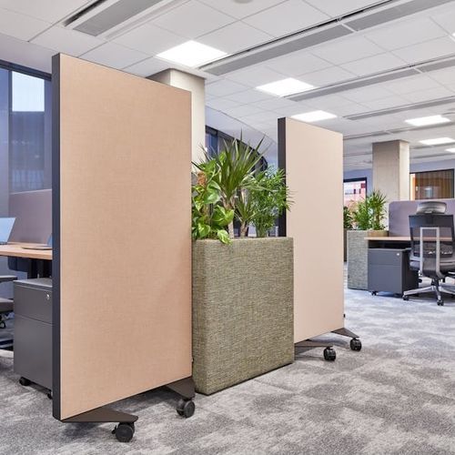 Paravento contemporaneo - CANVA® - ROCKFON - in metallo / in alluminio / per ufficio