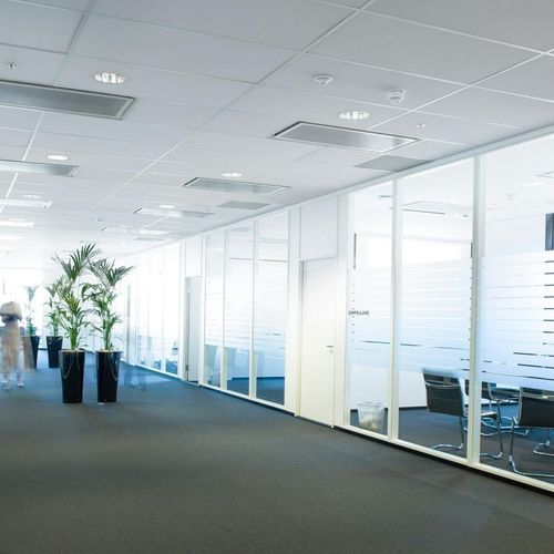 Pannello acustico per controsoffitto - BLANKA® DB 35 - ROCKFON - in lana di roccia / rettangolare / liscio