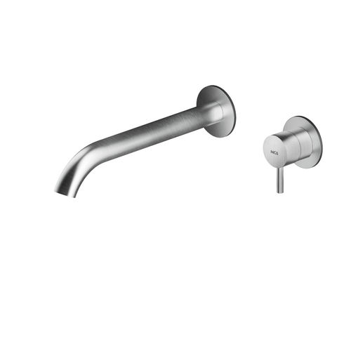 Miscelatore per lavabo - MB291 - MGS Progetti - da incasso / in acciaio inossidabile / da bagno