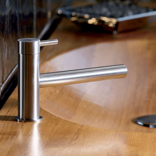 Miscelatore per lavabo - MB235 - MGS Progetti - da appoggio / in acciaio inossidabile / da bagno