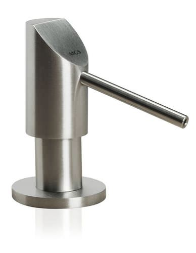 Distributore di sapone professionale - SD1 - MGS Progetti - da incasso / in acciaio inossidabile / manuale