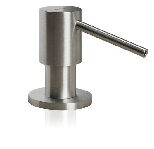 Distributore di sapone professionale - SD2 - MGS Progetti - da incasso / in acciaio inossidabile / manuale