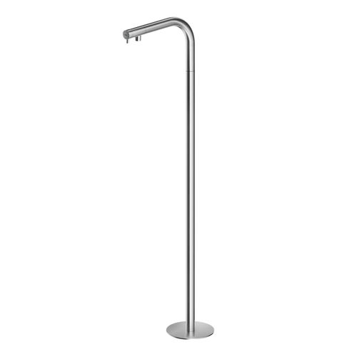 Miscelatore per lavabo - MB 247 - MGS Progetti - a pavimento / in acciaio inossidabile / da bagno
