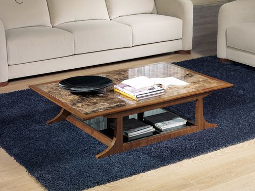 Tavolino basso contemporaneo - TL52 DESYO  - CARPANELLI - in legno / rettangolare / per uso residenziale