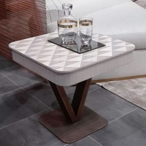 Tavolino contemporaneo - TL65 VIKTORIA - CARPANELLI - in legno / quadrato / per uso residenziale