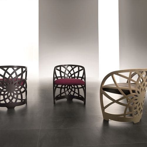 Sedia contemporanea - SE54 GALILEO - CARPANELLI - da interno / in tessuto / con supporto in legno