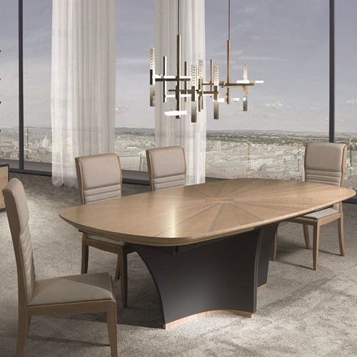 Tavolo da pranzo contemporaneo - TA64 DESYO - CARPANELLI - in legno / rettangolare / per uso residenziale