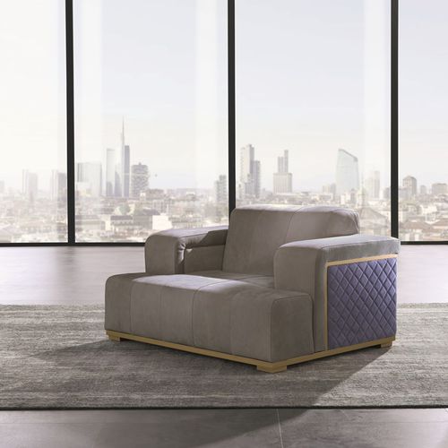 Poltrona contemporanea - PO73 CUBE  - CARPANELLI - in tessuto