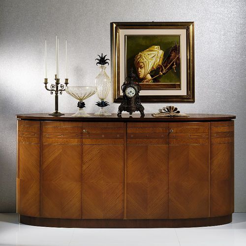 Credenza classica - CR491 NEOCLASSICA  - CARPANELLI - in noce