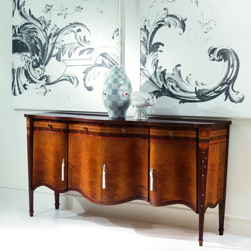 Credenza classica - CR41 POIS  - CARPANELLI - in palissandro / in zebrano