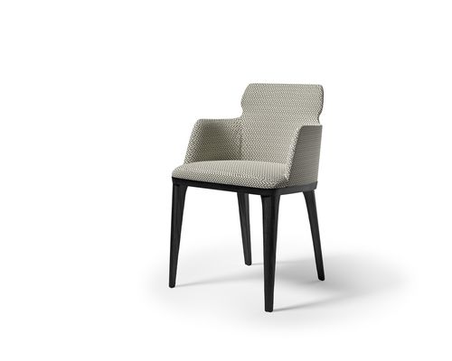 Sedia contemporanea - PO78 SHAPE - CARPANELLI - da interno / in tessuto / con supporto in legno massiccio