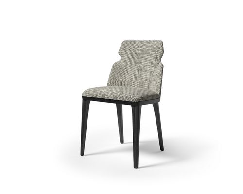 Sedia contemporanea - SE60 SHAPE - CARPANELLI - da interno / in tessuto / con supporto in legno massiccio
