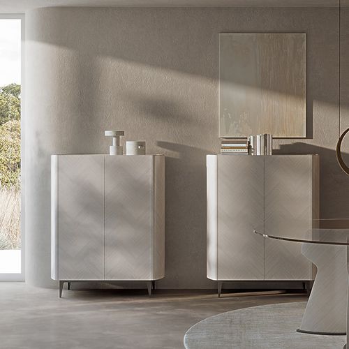 Cassettone contemporaneo - CR71M CR70M ALFEA - CARPANELLI - in legno / rettangolare / con cassetti