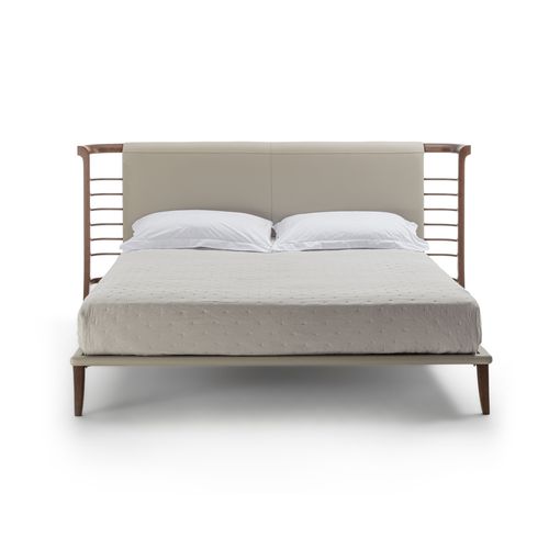 Letto matrimoniale - LE33 DOLFIN - CARPANELLI - contemporaneo / con testiera imbottita / in tessuto