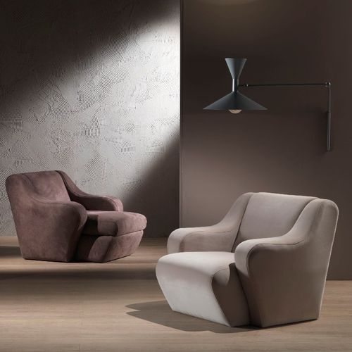 Poltrona contemporanea - PO41 MORFEO  - CARPANELLI - in fibra acrilica / modulare
