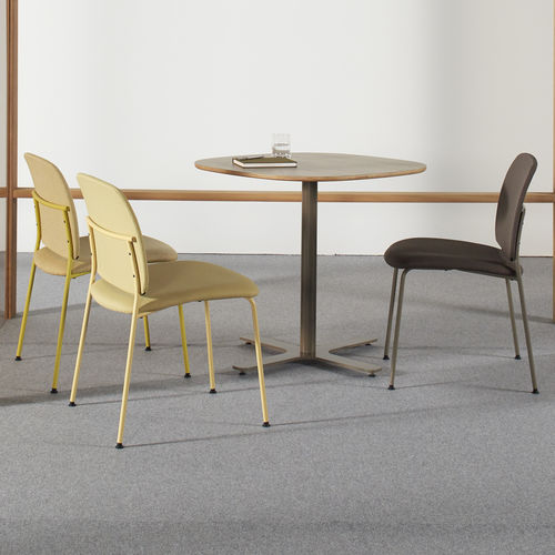 Sedia contemporanea - AIA - AKABA - da interno / in tessuto / in pelle
