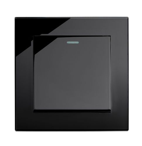 Interruttore a bascula - 00202 - Retrotouch - ad incasso / in cristallo / contemporaneo