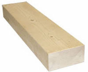 Trave in legno ricostituito - DUO-TRIO-BMA - WEISROCK VOSGES - epicea / a sezione rettangolare