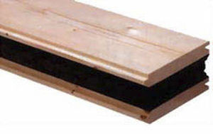 Pannello sandwich per tetto - ISOBOIS - WEISROCK VOSGES - rivestimento in legno / anima in sughero