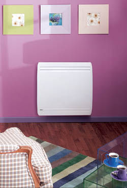 Radiatore elettrico - ATHENEA PLENITUDE - NOIROT - contemporaneo / in lega d'alluminio / da parete