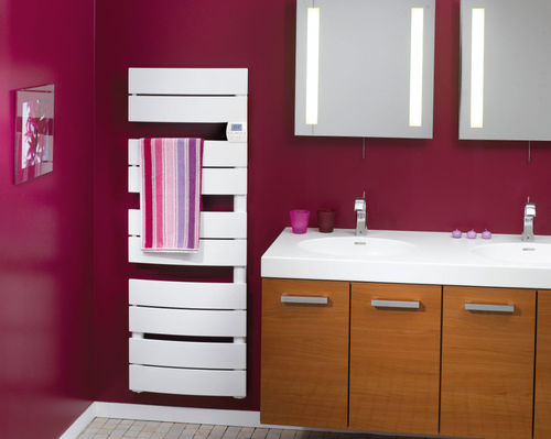 Scaldasalviette elettrico - MONO-BAIN 2 - NOIROT - contemporaneo / in metallo / da parete