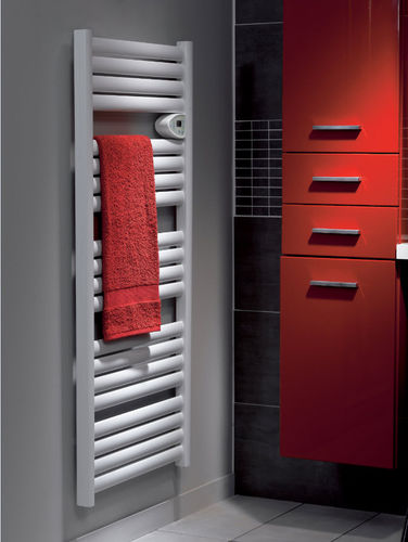 Scaldasalviette elettrico - OVALU-BAIN - NOIROT - contemporaneo / in alluminio / da parete