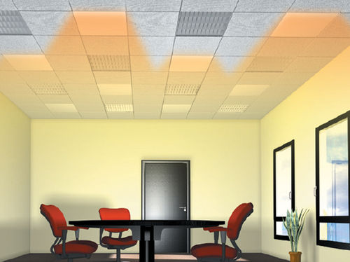 Pannello radiante elettrico - BT - NOIROT - da soffitto / bianco