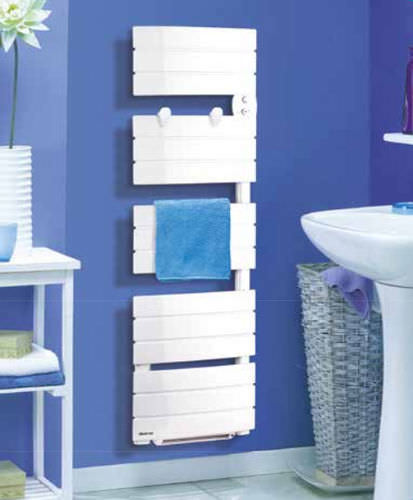 Scaldasalviette elettrico - CALI-BAIN  - NOIROT - contemporaneo / in alluminio / da parete