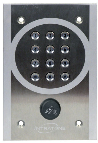 Tastiera a codice per controllo accessi - HCC12-LPV-0 - Intratone