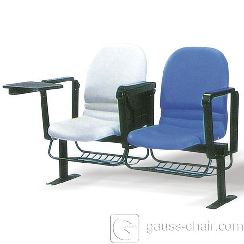 Sedia per auditorium contemporanea - EST-707R - Gauss Furniture - da interno / in polipropilene / con supporto in acciaio