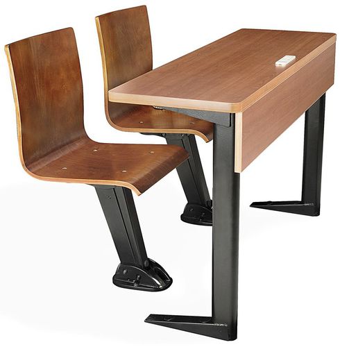 Set tavolo e sedia contemporaneo - WD-118 & TB-618 - Gauss Furniture - da interno / in legno / in alluminio
