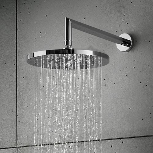 Soffione doccia da parete - TE334 - Blu Bathworks - da soffitto / rotondo / a pioggia